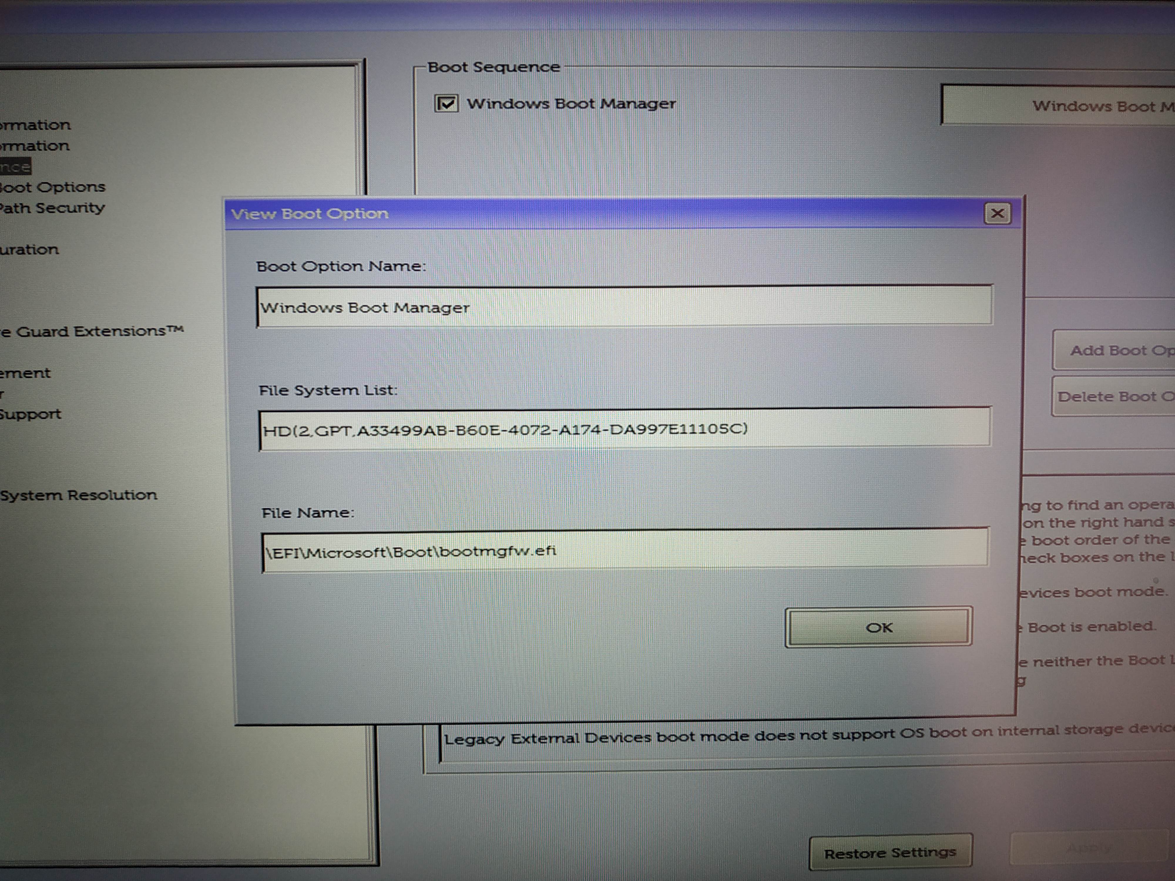 windows Boot Manager
